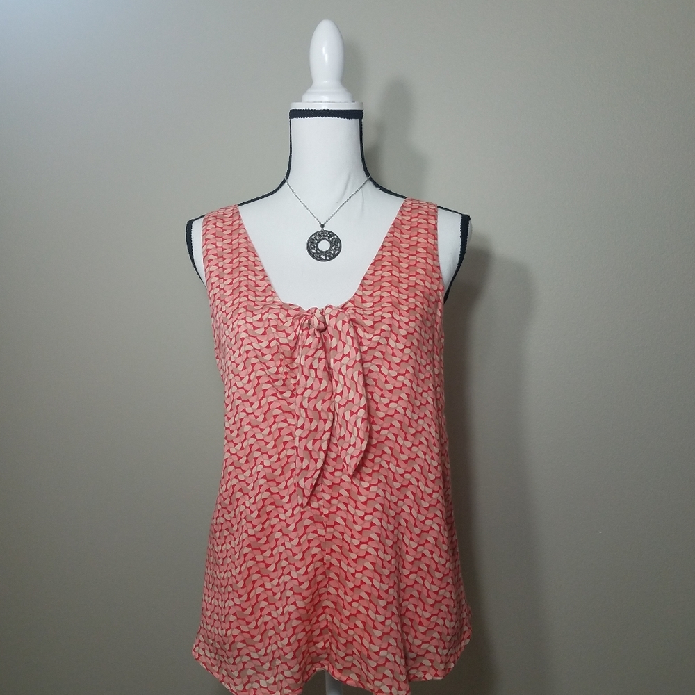 NWT Anthro Maeve Verena Geometric Tank Sz Med